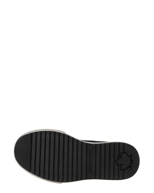 DSquared² Black Berlin Logo-printed High-top Sneakers for men