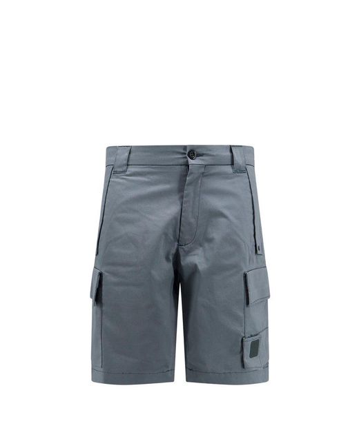 C P Company Blue Bermuda Shorts for men