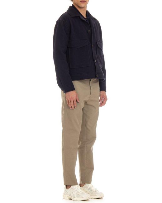 Tagliatore Blue Amir Single-Breasted Blazer for men