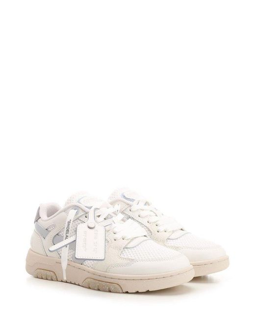 Off-White c/o Virgil Abloh White Slim Out Of Office Lace-up Sneakers