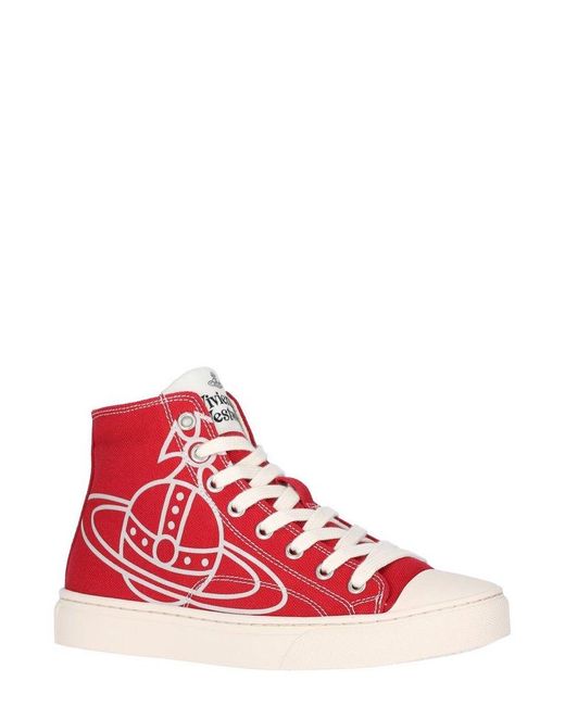 Vivienne Westwood Red Sneakers