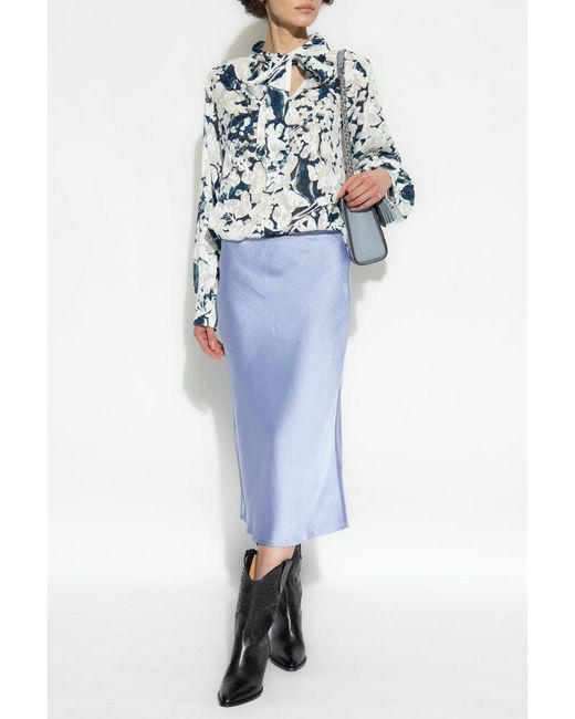 Samsøe & Samsøe Blue 'Ebbali' Top