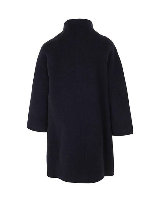 Gianluca Capannolo Blue Zip-Up Coat