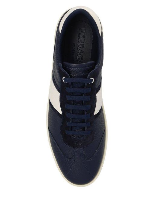 Ferragamo Black ‘Achille’ Sneakers for men