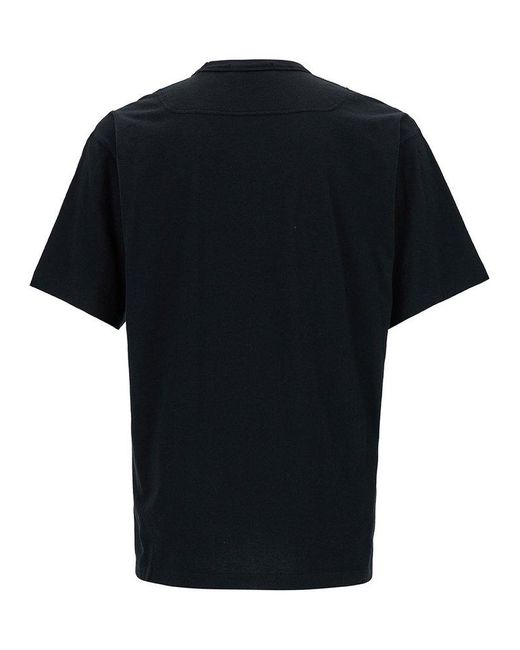 Stone Island Black Crew Neck T-Shirt for men