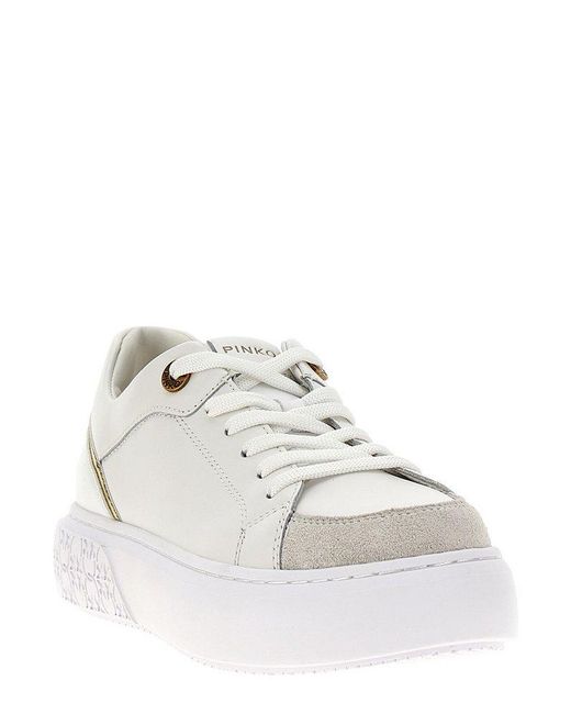 Pinko White Yoko Sneakers