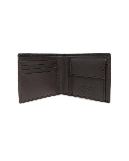 HIRESH S.II Man: Bi-fold wallet in grainy leather