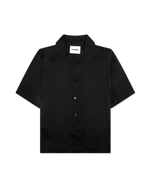 Jil Sander Black Fluid Shirt for men