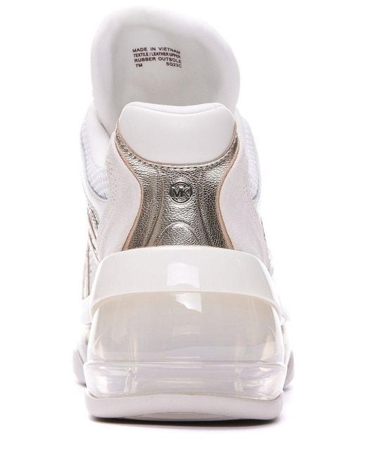 MICHAEL Michael Kors White Olympia Extreme Chunky Low-top Sneakers