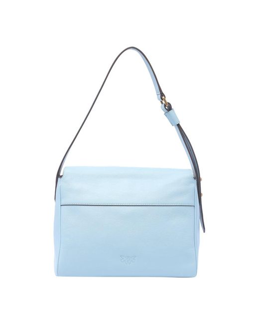 Pinko Blue Leaf Hobo Bag