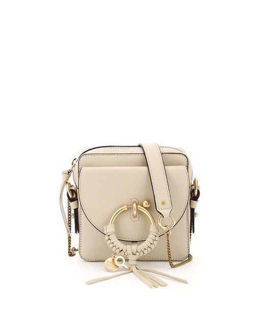 See By Chloé Mini Joan Crossbody Bag in Natural Lyst