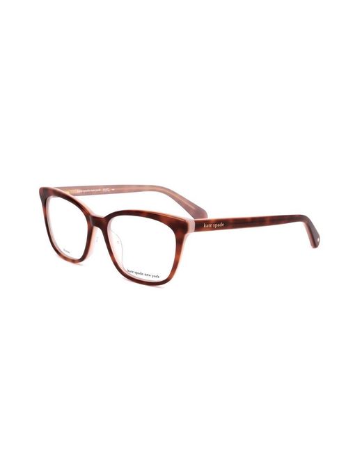 Kate Spade Black Square-Frame Glasses