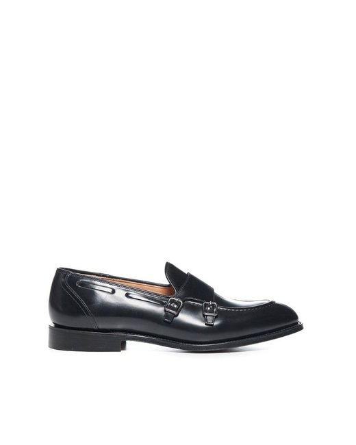 Church's Black Clatford Monk Strap Loafers for men