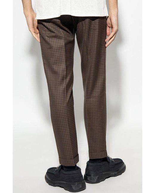 Paul Smith Brown Wool Trousers for men