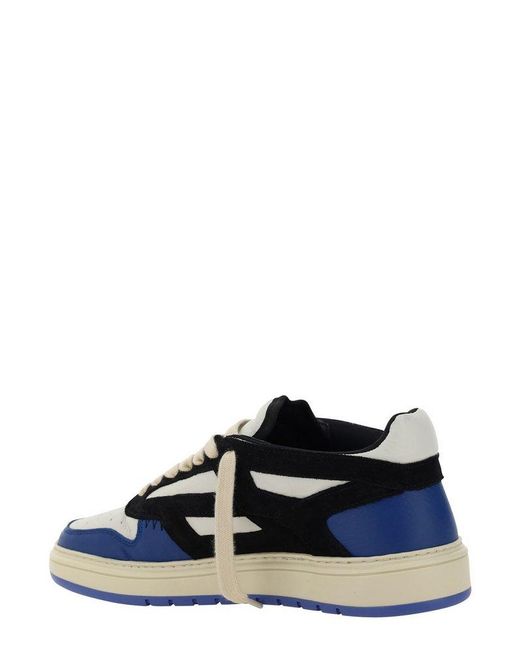 Represent Black Reptor Low-Top Sneakers for men