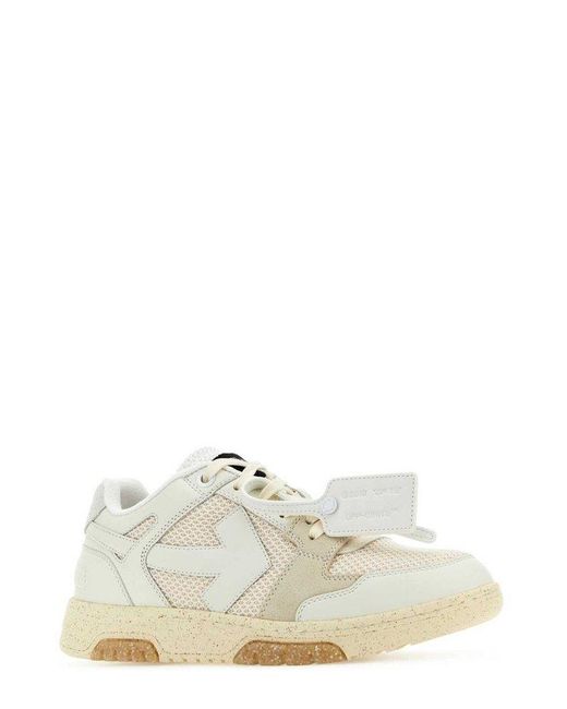 Off-White c/o Virgil Abloh White Out Of Office Lace-up Sneakers for men