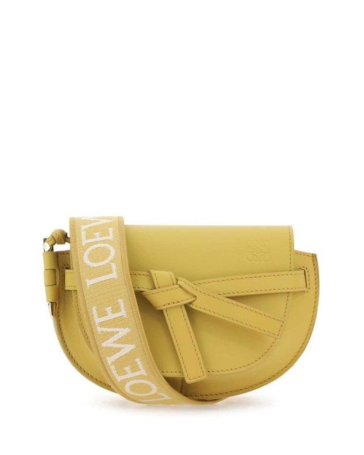 Loewe Borsa in Yellow Lyst