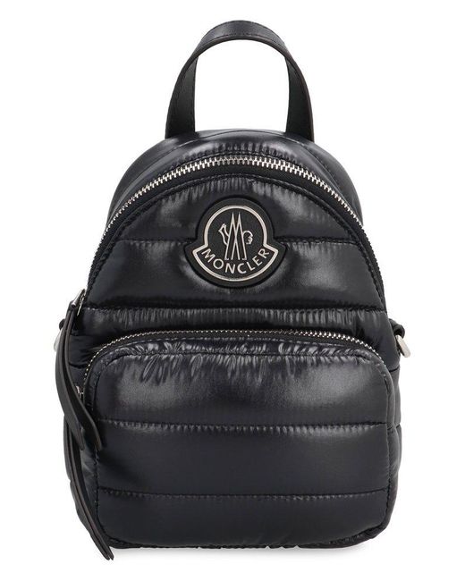 Moncler Black Kilia Nylon Messenger Bag