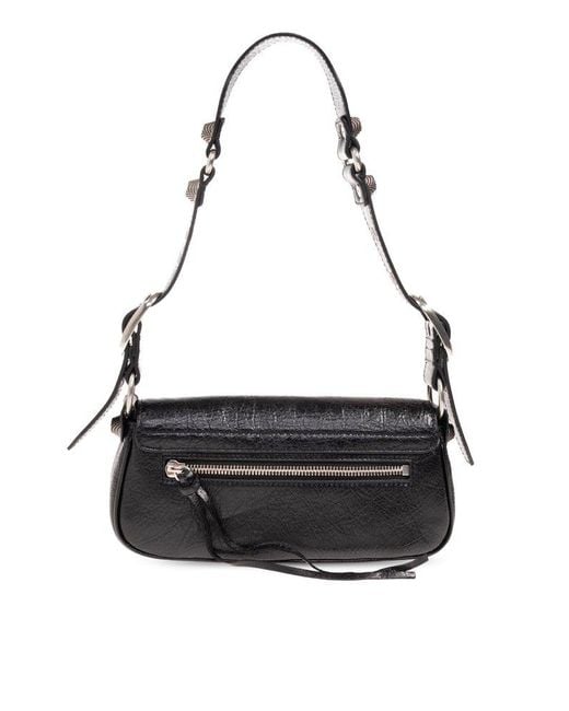 Balenciaga Black 'le Cagole Small' Shoulder Bag,