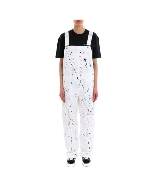 Carhartt Paint Stain Effect Overalls | Lyst