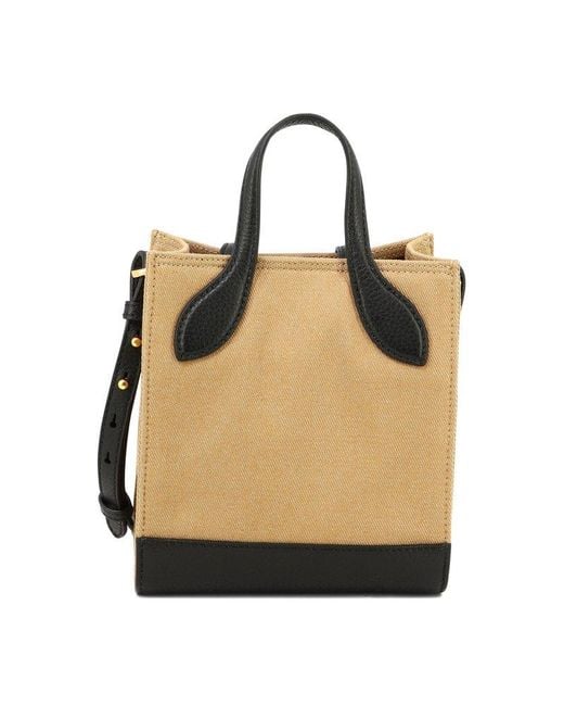 Bally Natural Bar Mini Keep On Tote Bag