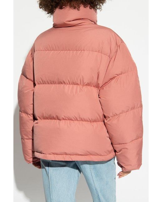 Acne Studios Down Jacket in Pink Lyst