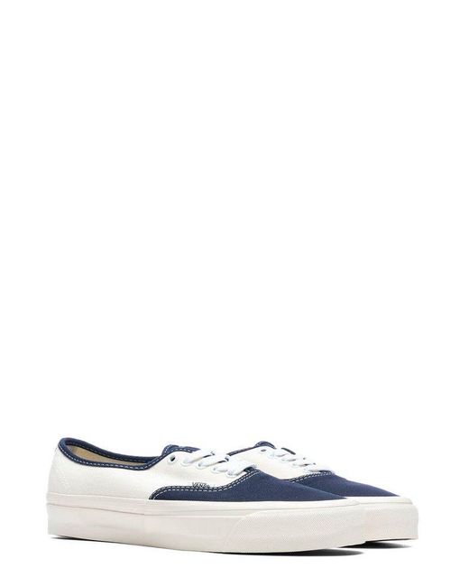 Vans White Premium Authentic 44 Lace-Up Sneakers for men