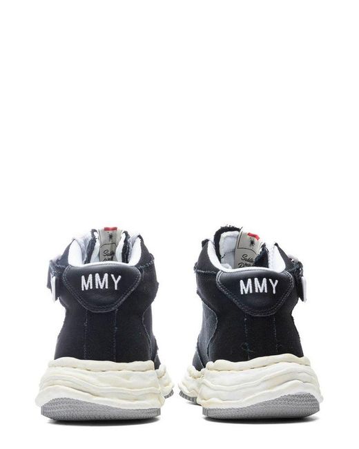 Maison Mihara Yasuhiro Blue Wayne Lace-Up Sneakers