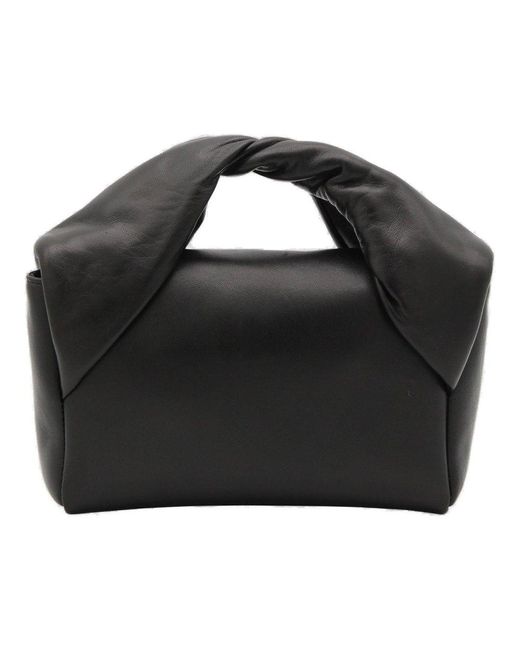 J.W. Anderson Black Medium Twister Top Handle Bag