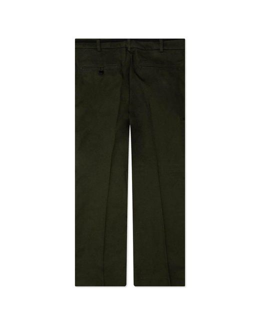 Marni Green Logo Patch Drawstring Trousers for men
