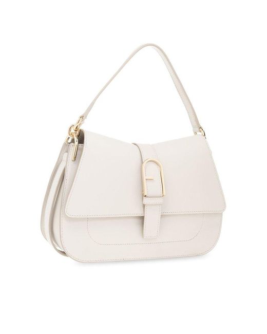 Furla White ‘Flow’ Shoulder Bag