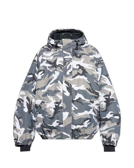 Balenciaga Gray Padded Jacket From The Skiwear Collection, for men