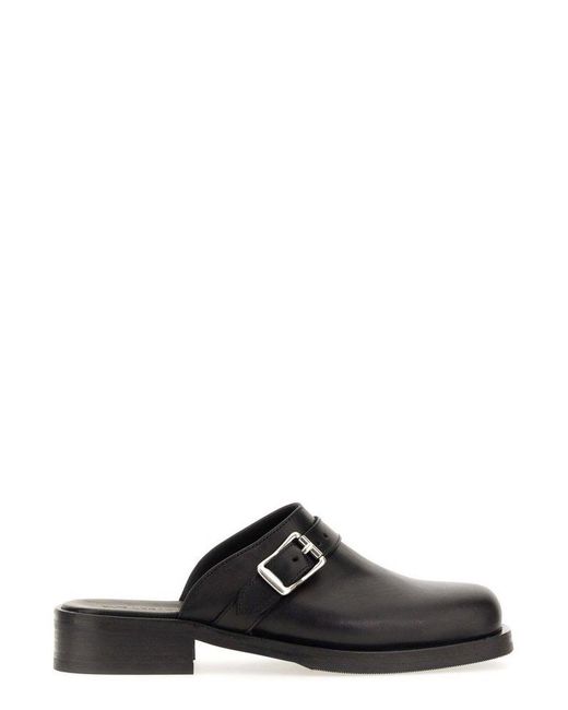 Our Legacy Black Mule Camion Flats