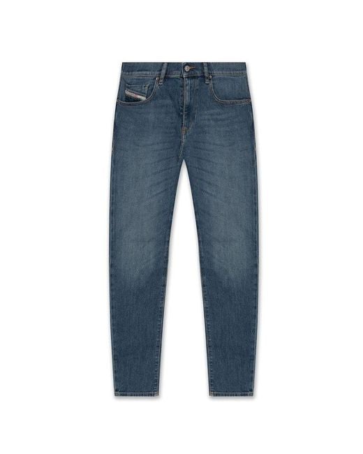 DIESEL Blue ‘2019 D-Strukt’ Jeans for men