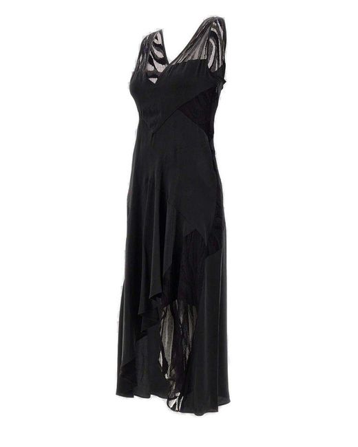 IRO Black Judya Silk Dress