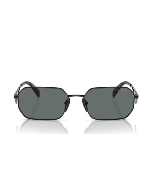 Prada Gray Pra51S Symbole Polarizzato Sunglasses