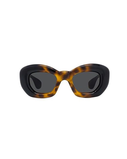 Loewe Black Butterfly Frame Sunglasses