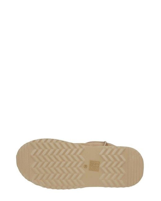 Hoor Brown Vega Platform Ankle Boots