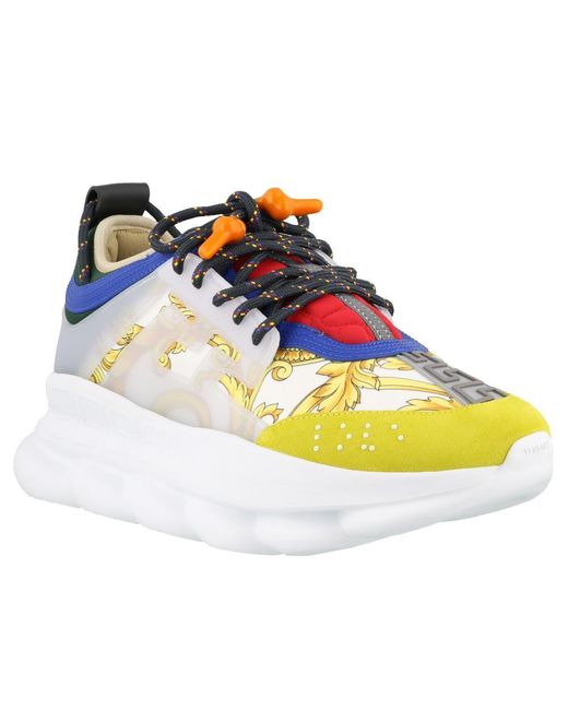 versace multicolor trainers