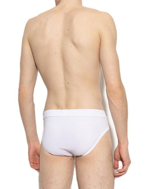 DSquared² White Summer Lovers Brief for men