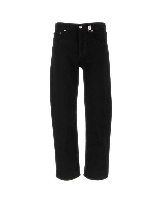Alexander McQueen Black Jeans With Logo for men