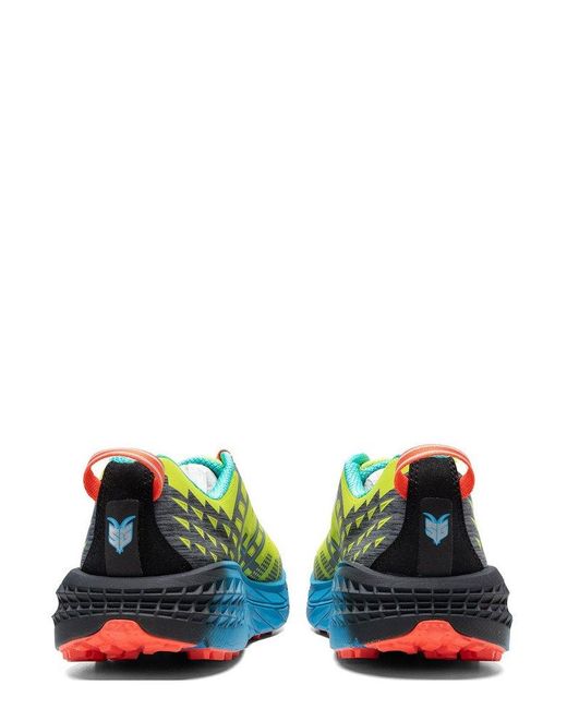 Hoka One One Green Speedgoat 2 Lace-Up Sneakers for men