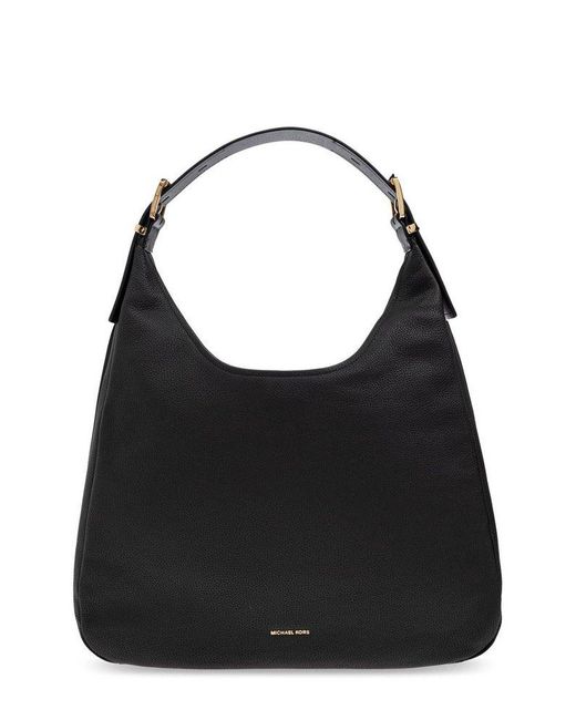 MICHAEL Michael Kors Black Nolita Large Hobo Shoulder Bag