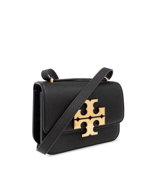 Tory Burch Black Eleanor Small Leather Shoulder Bag