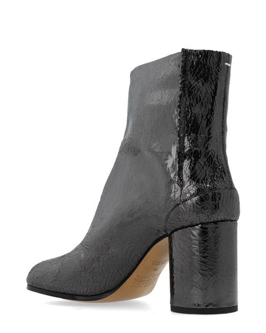 Maison Margiela Black Tabi Broken Mirror Boots