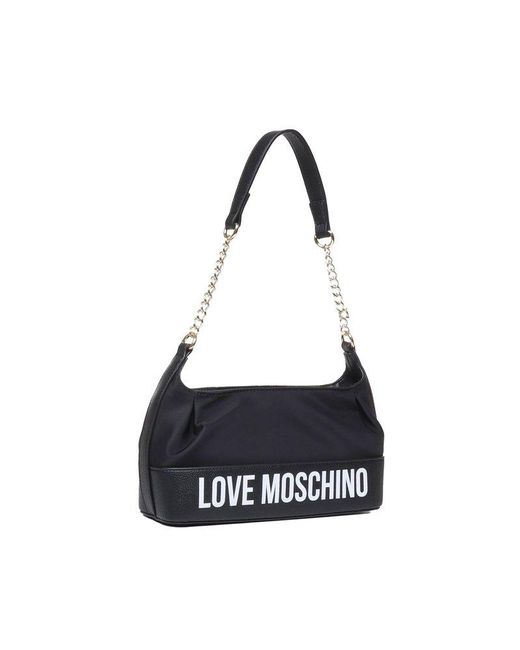 Love Moschino White Love Shoulder Bag