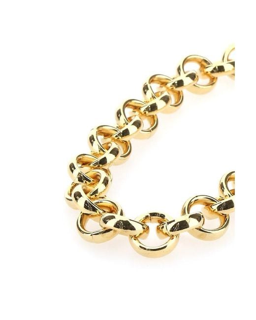 Saint Laurent Metallic Chain-detailed Choker Necklace
