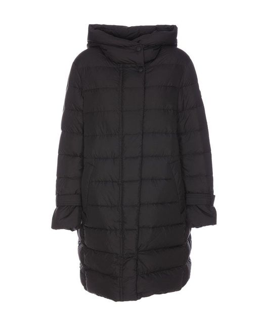 Woolrich Black Padded Puffer Coat