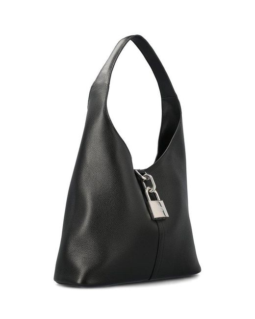 Balenciaga Black Locker Medium North-south Hobo Bag