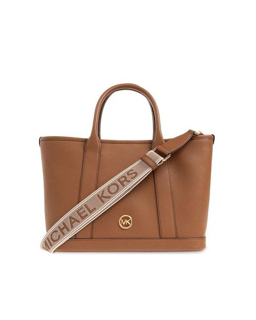 MICHAEL Michael Kors Brown ‘Luisa’ Shopper Bag